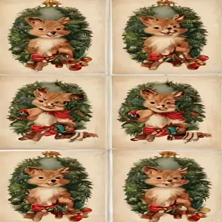 printable vintage christmas images