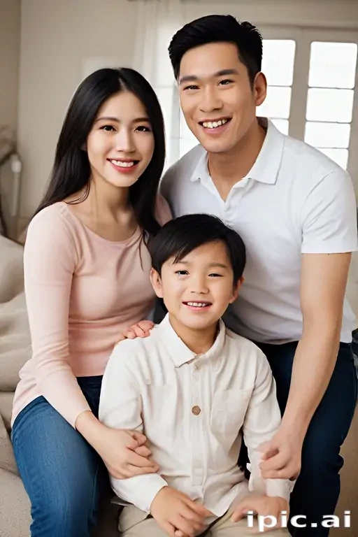 free use asian family