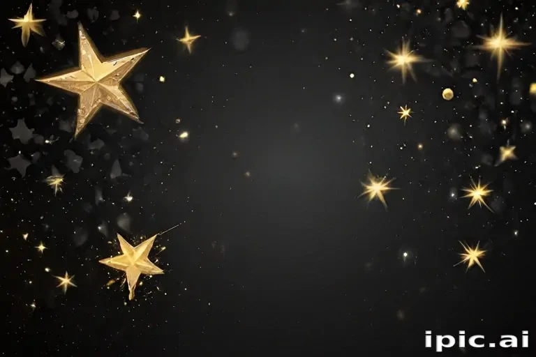 glittering stars png