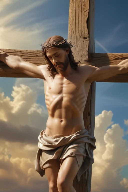 images of jesus christ on cross