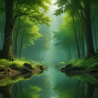 aesthetic backgrounds green