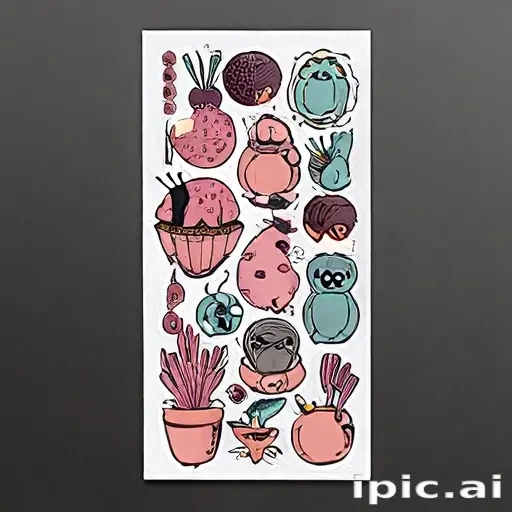 aesthetic stickers printable