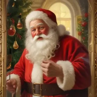 vintage santa image