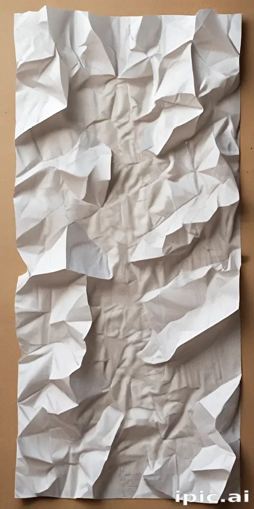 crumpled paper overlay