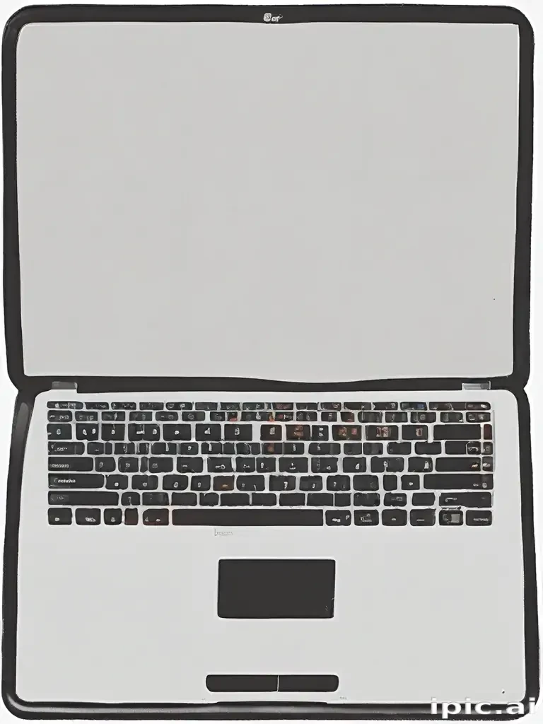 clipart of laptop