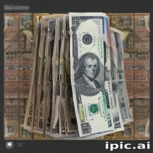 money with transparent background