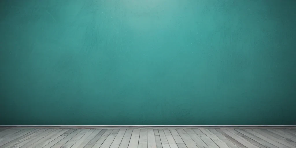 plain teal background
