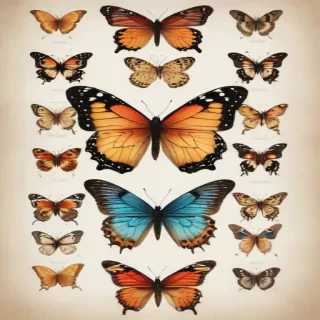 pictures of butterflies to draw