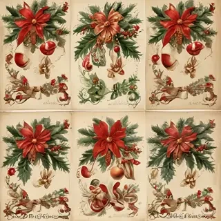 free printable vintage christmas images