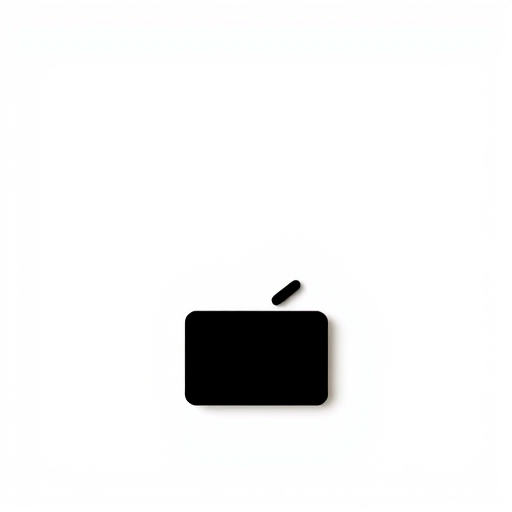 Generate a high-resolution image of a minimalist black icon on a white background, using a DSLR camera with a 50mm lens at f/1.8, ISO 100, shot from eye level with soft natural lighting and a shallow depth of field for enhanced clarity and contrast.