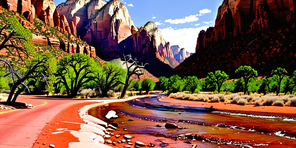zion national park photos