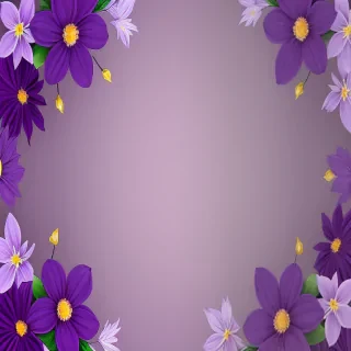 purple flowers background