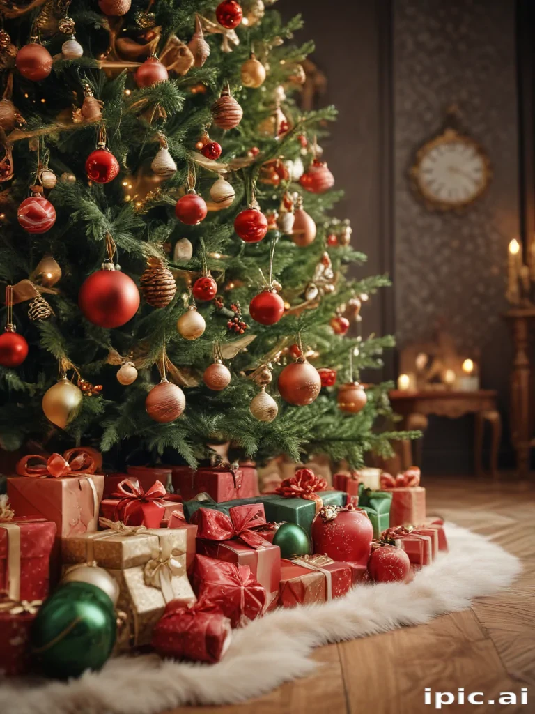 christmas background aesthetic