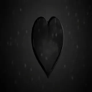 black heart background