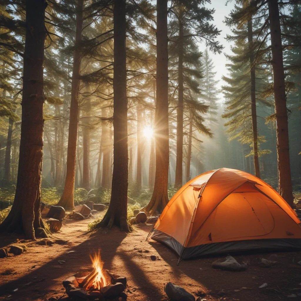 camping background
