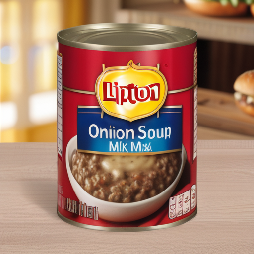burgers lipton onion soup mix