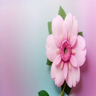 pink flower transparent background