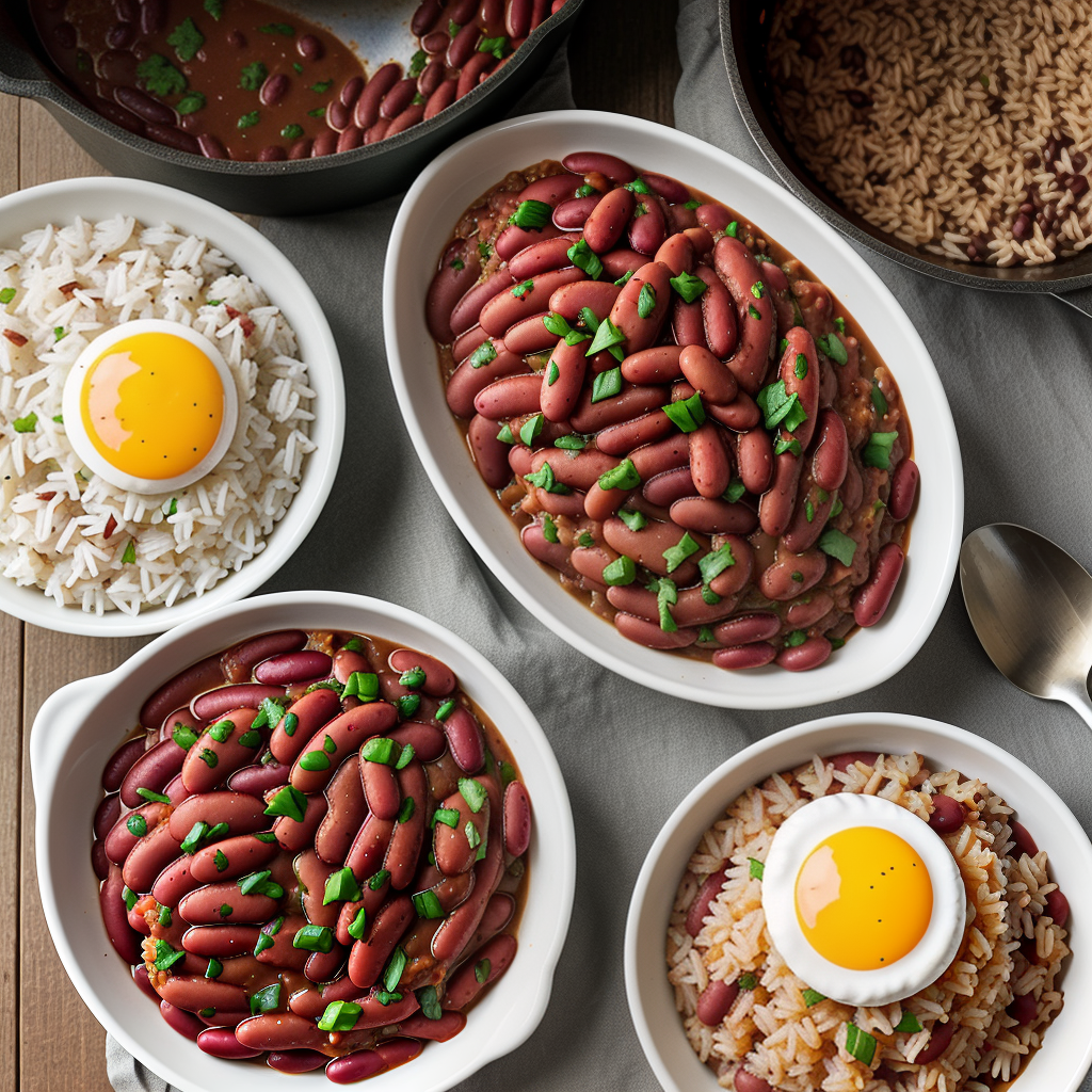 red beans and rice sides