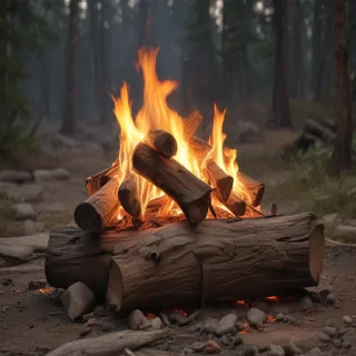 camp fire png