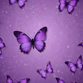 wallpaper purple butterfly