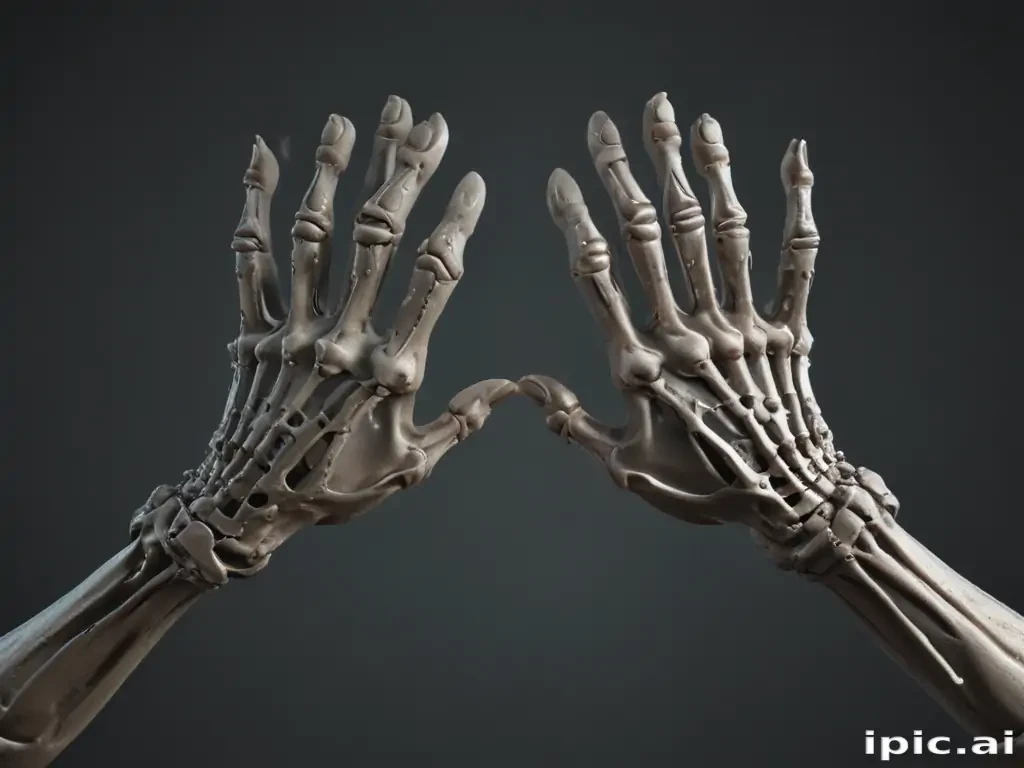 skeleton hands png