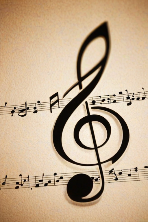 music note transparent background