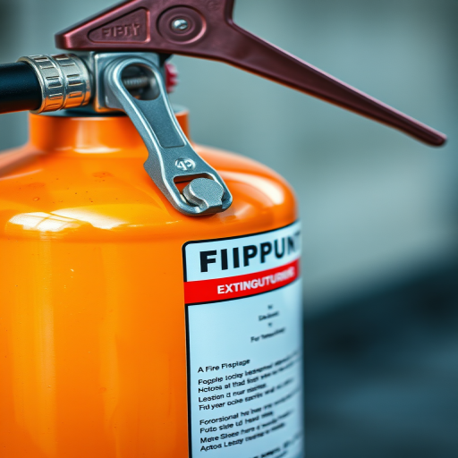 Create a high-resolution vector image of a fire extinguisher with a metallic finish and a bright color palette, captured in a close-up shot using a DSLR camera at f/2.8 aperture, ISO 100, and a shutter speed of 1/200 sec, with soft natural lighting for enhanced detail and clarity.