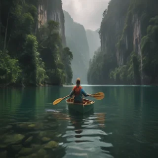 canoeing png