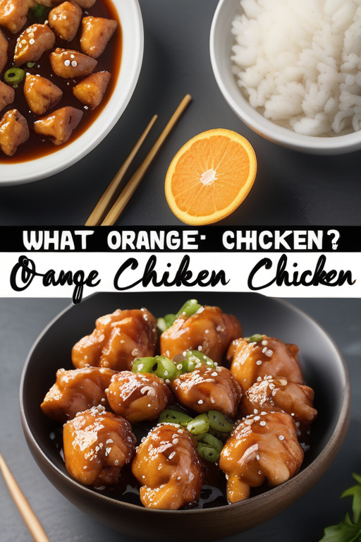 what goes with orange chicken