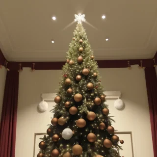 christmas background tree