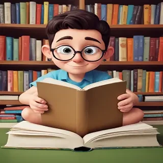 book cartoon image
