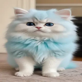 cute blue