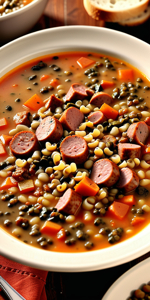 recipe for sausage and lentil soup carrabba's