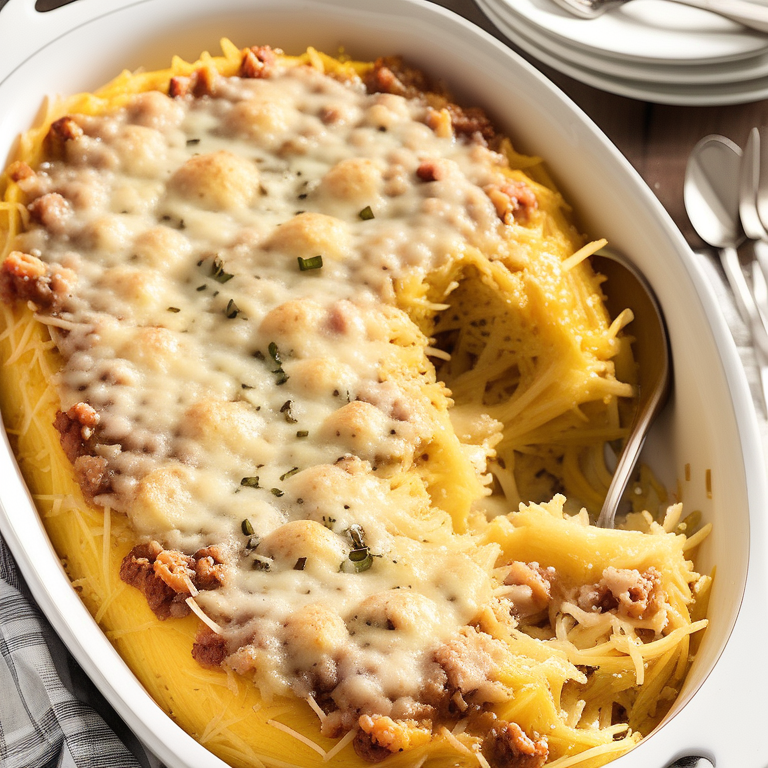 million dollar spaghetti squash casserole