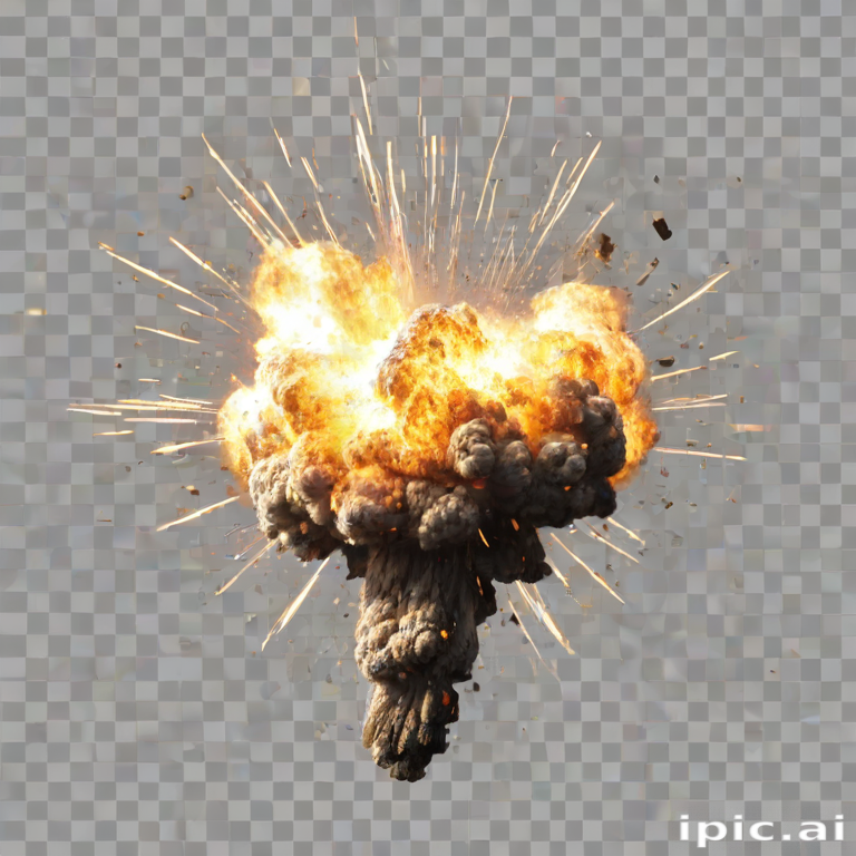 explosion transparent png