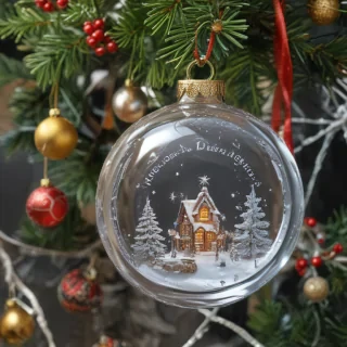transparent merry christmas