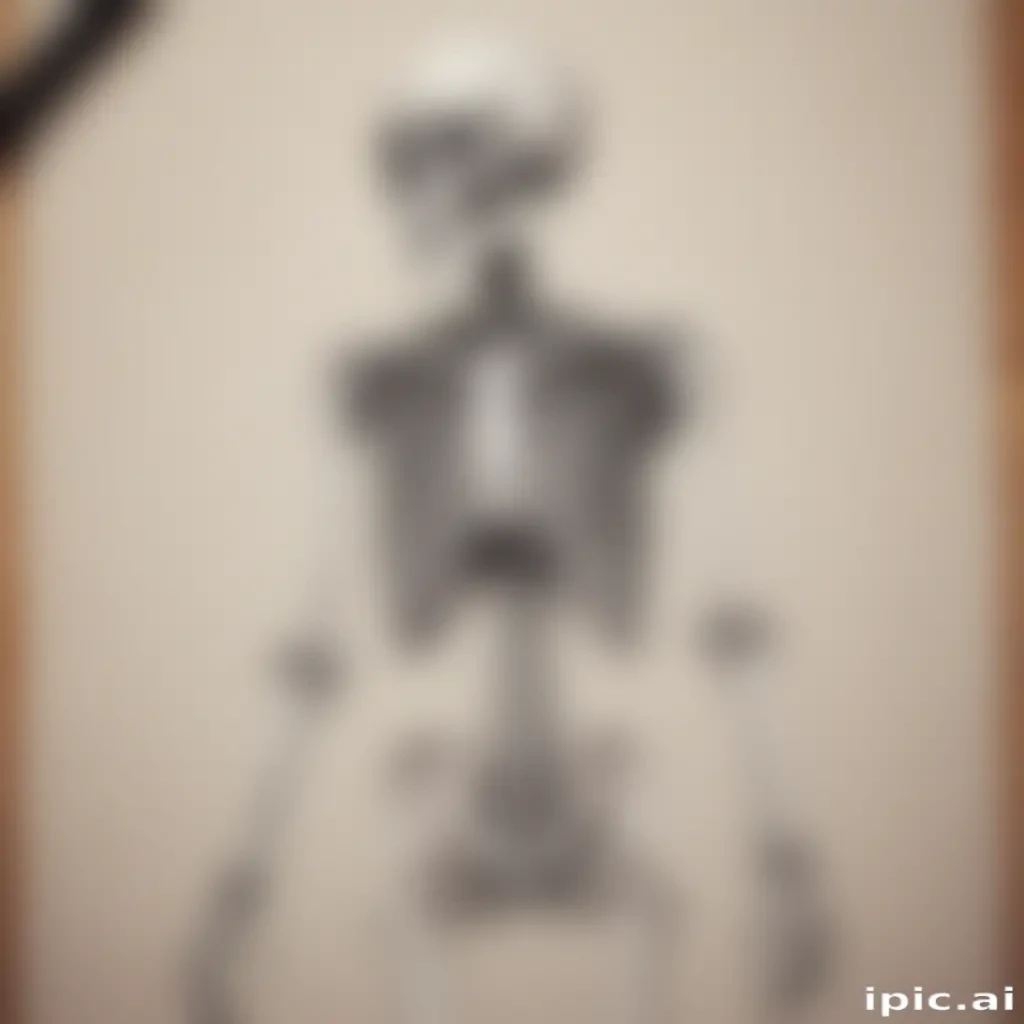 creative skeleton drawings