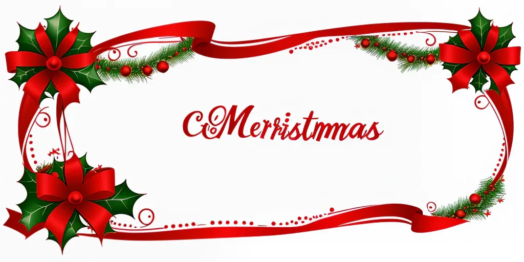 merry christmas clipart transparent background
