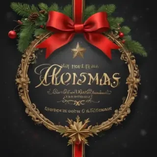 text merry christmas png
