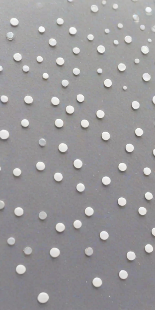 polka dots transparent