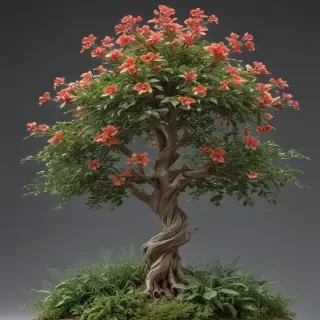 plants no background