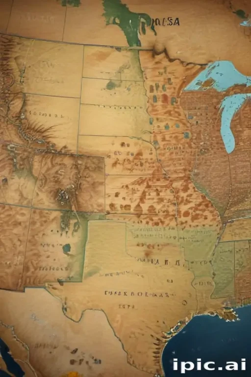 usa map states