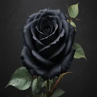 aesthetic black rose wallpaper