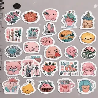 aesthetic printable stickers