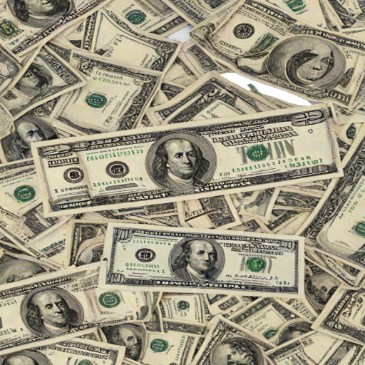 money with transparent background