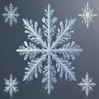free snowflake clip art