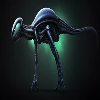 alien background