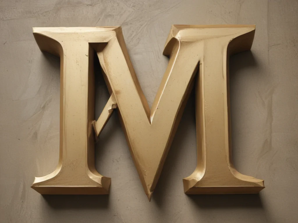 letter m