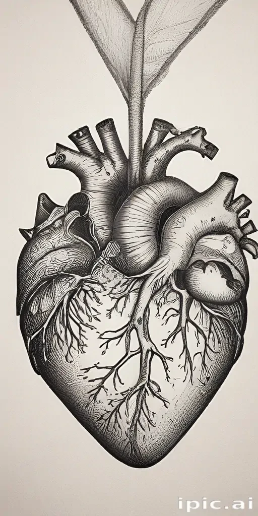 hand drawn heart