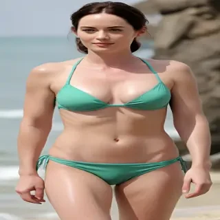 emily blunt bikini